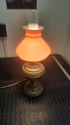 Antique Converted Lamp Circa 1890's The New Juno No. 2 Edward Miller & Co. USA