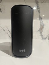 NETGEAR Orbi 970 Series Black Quad-Band WiFi Router RBE971SB , Used