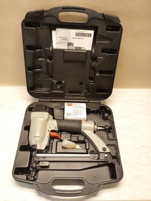 PORTER CABLE Pneumatic Finish Nailer FN250B with Case and Instructions - Tested