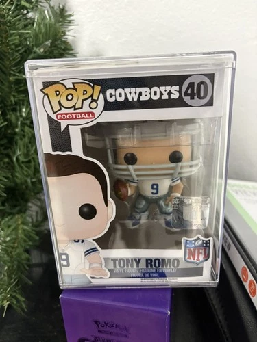 Funko Pop! NFL Tony Romo Dallas Cowboys #40 w/pop stack