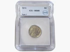 1913 BUFFALO NICKEL ICG MS 66 ICG TYPE 1 STUNNING COIN