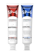 MSDRWIKEY Whitening & Cooling Toothpaste Set –Probiotic Formula FREE SHIPPING 