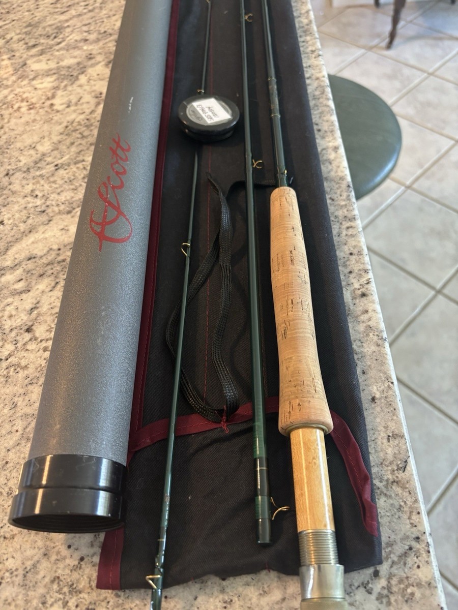 Scott SES Fly Rod 9'0 4wt 3 Piece Fly Fishing Rod | eBay