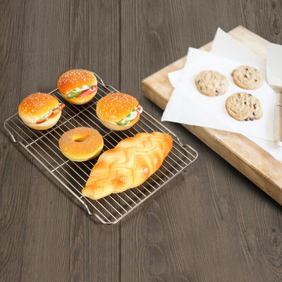 Baking Sheet and Cooling Rack Set, Stainless Steel Commercial Grade Cookie Sh...