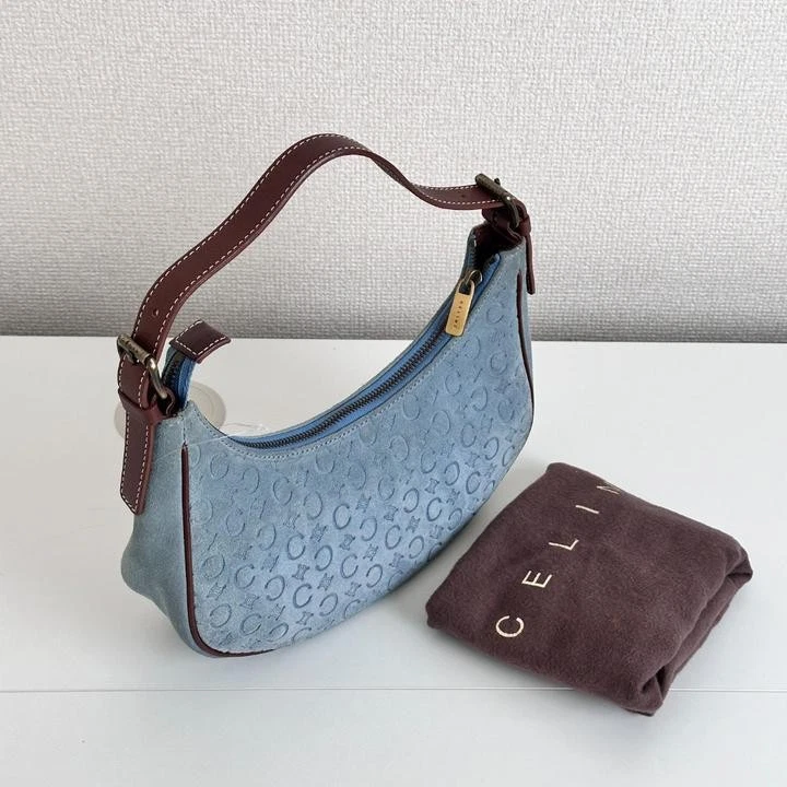 MEDEA Borsa a tracolla CELINE Macadam Triomphe mezza luna