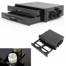 Car Double Din Radio Pocket Installation Dash Storage Box Cup Holder Universal Car Double Din Radio Pocket Installation Dash Storage Box Cup Holder Universal