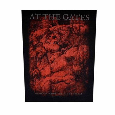 Large  At the gates To Drink From The Night Sew On Battle Jacket Patch -OFFICIAL