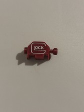 3-D Printed Replica Fake Airsoft Back Plate Red/White