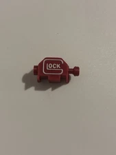 3-D Printed Replica Fake Airsoft Back Plate Red/White