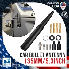 MODIGT Genuine 5.3INCH Short Bullet Antenna 50 cal For Ford F-150/F-250/F-350