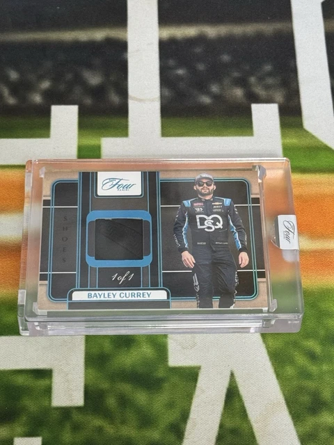 2025 Panini Turn Four Nascar Racing-Shoes Mem #SH-BCY BAYLEY CURREY #1/1! JH