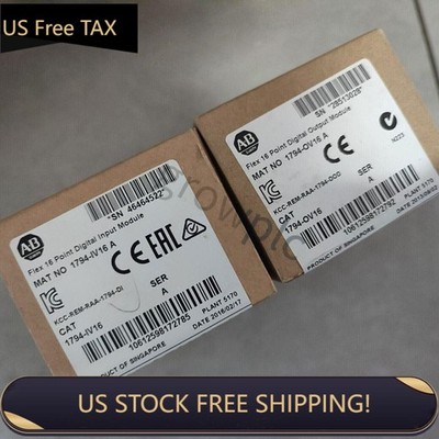 New Factory Sealed AB 1794-IV16 SER A Flex 16 Pt Digital Input Module 1794IV16