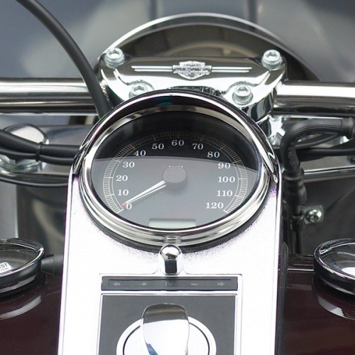 NATIONAL CYCLE SPEEDOMETER COWL (CHROME) PART# N7840 NEW 49-0400 562-30320 - Bild 3 von 5