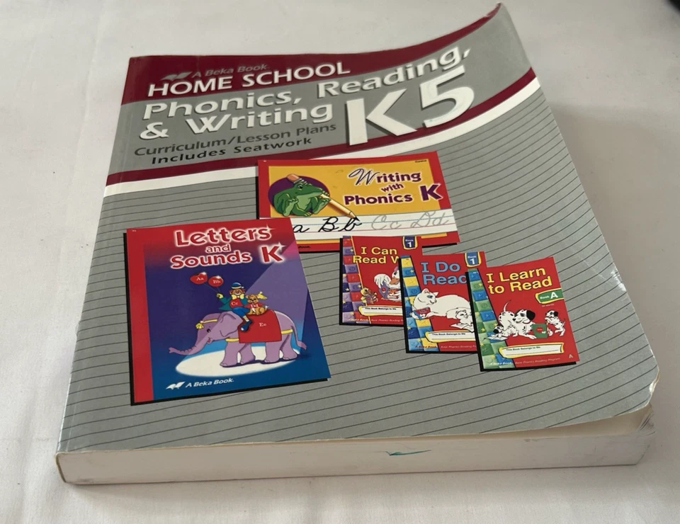 A beka Home school K5 Phonics Reading Writing Curriculum Lesson Plans Abeka - Image 3 of 4
