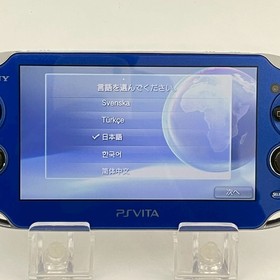 PS Vita PCH-1000 Sapphire Blue Console Only A Rank Sony PlayStation 1Day Ship909
