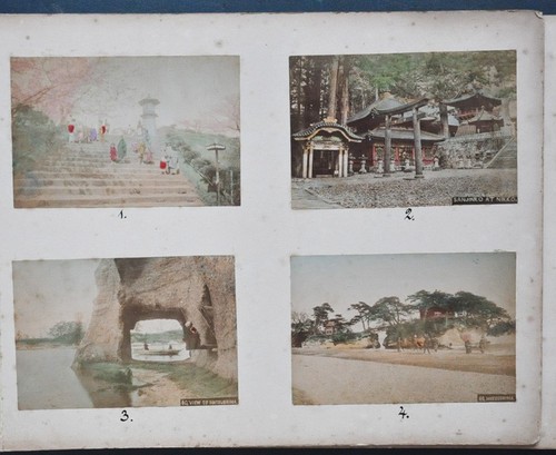 LOT 8 ANTIKE JAPANISCHE JAPAN ALBEN ALBEN 1885 KOBE - Bild 1 von 10