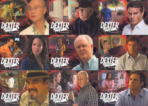DEXTER TEMPORADA 4 2012 BREYGENT JUEGO COMPLETO DE TARJETAS BASE DE FÁBRICA DE 72 TV - Imagen 3 de 4