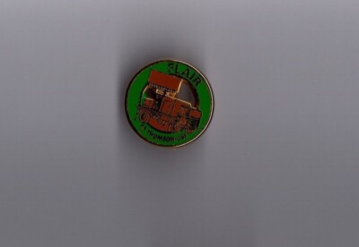 Army Pin / Radar Flair - Thomson CSF (goldfarbener Zamak signiert ATC) Durchmesser: 2 cm