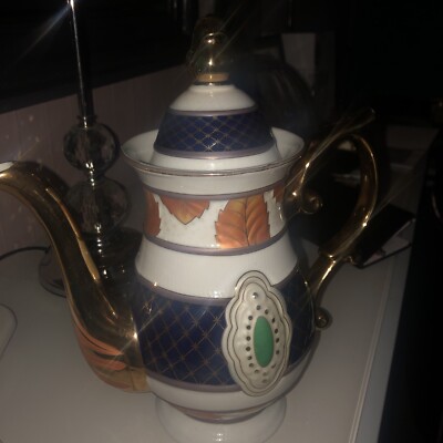 Kaffeekanne 030 Vintage Yasamen Gold Collection 24k vergoldet