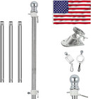 New ListingAmerican flag with pole,Flag poles kit for 3 x 5 Flags Holder,Including 100% .
