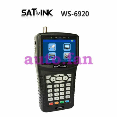 WS-6920 SATLINK   Meter HD DVB-S2 DVB-S Satellite For #E8