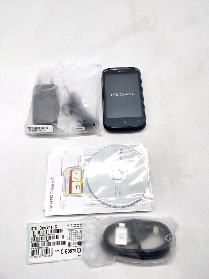 HTC Desire C - 4GB Handy Schwarz Vodafone Smartphone Android Handy #KT5779MÜ - Bild 2 von 4