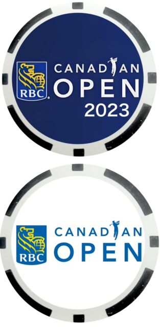 2023 RBC CANADIAN OPEN - POKER CHIP - GOLF BALL MARKER 2023 RBC CANADIAN OPEN - POKER CHIP - GOLF BALL MARKER
