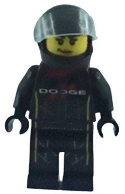 Lego Mopar Dodge SRT Top Fuel Dragster Speed Champions Minifigur Frau sc090 Neu