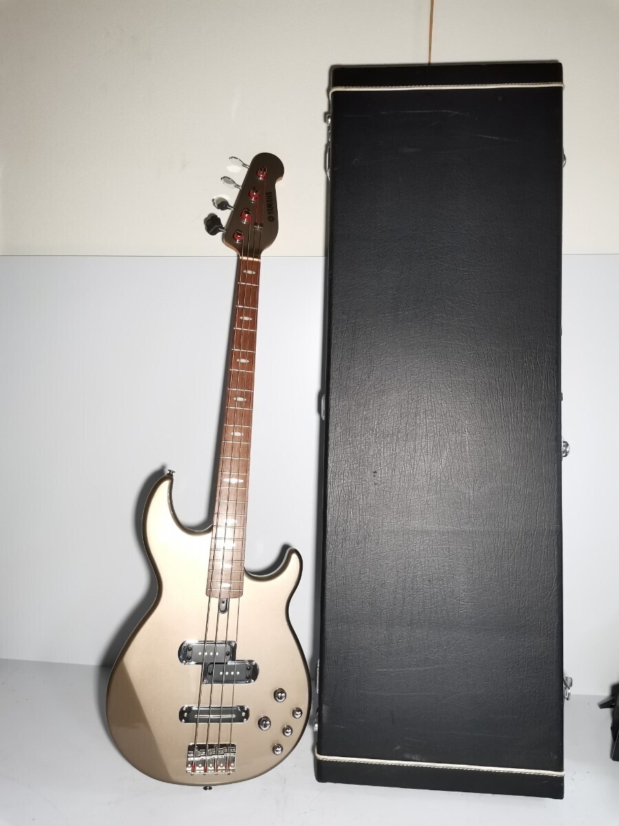 YAMAHA BB614 electric bass guitar, with case, used w