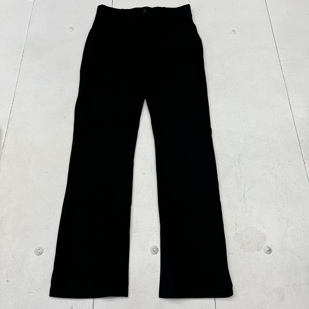 women's black dress pants straight leg UUE Casual Stretch Pull-On Size Small womens tangowear You dont have to Women's Casual Pocket Long Size for girl:9 years
