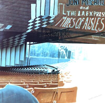 Joni Mitchell And The L.A. Express - Miles Of Aisles 2LP (VG/VG) .
