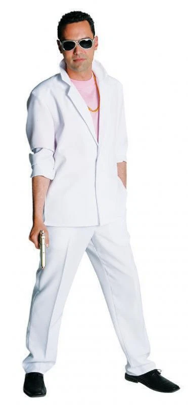 Costume vestito gangster mafia polizia Miami vice FBI SWAT protezione persone bodyguard