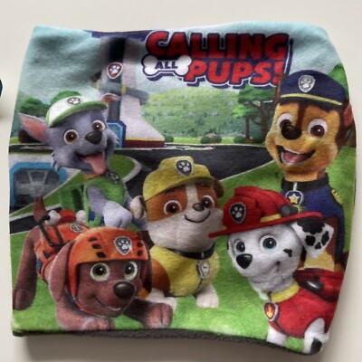 Paw Patrol Jungen Schlauchschal + Geschenk Maske - warmes Fleece - Einheitsgröße