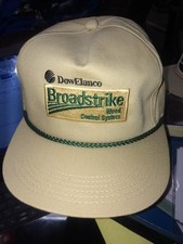 trucker hat baseball cap DOWELANCO BROADSTRIKE WEED CONTROL cool lid old school