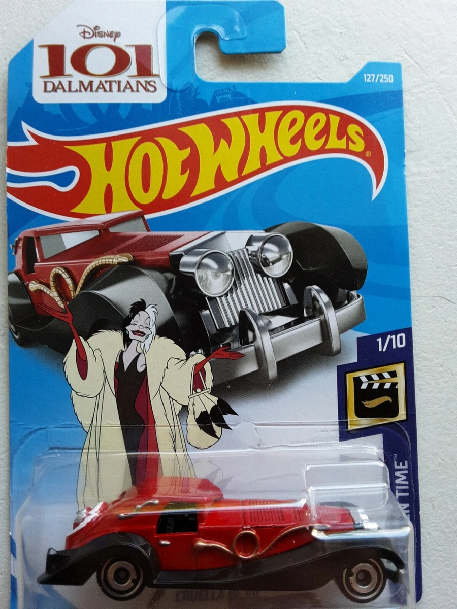 Hot wheels cruella deville car hotsell
