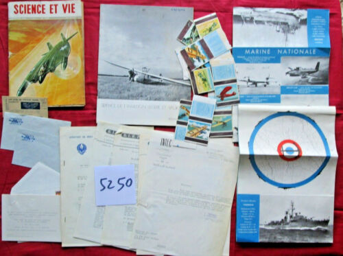 N°5250 / lot de document aéronautique francais  1946 a 1961 : VOL A VOILE .... - Picture 1 of 1