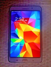 Samsung Galaxy tab 4 smT230 Nu 8gb white .used nice condition .
