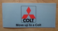 MITSUBISHI COLT RANGE 1979 UK Mkt Small Brochure - Lancer Sigma Celeste Sapporo