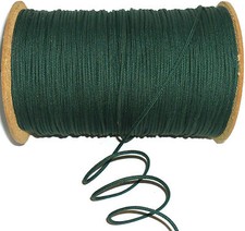 3MM BOTTLE GREEN BRAIDED CUSHION PIPING CORD, CHOOSE LENGTH, ART R84P