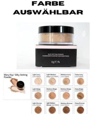 MARY KAY SILKY Setting Puder 8g ALLE FARBEN erhältlich!! Neu&OVP