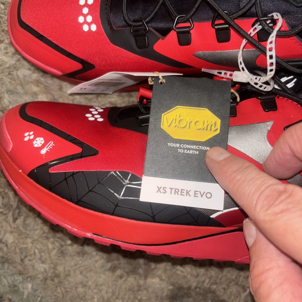 Mens Reebok x Spyder NANO X3 Adventure Winter Red/Black #100200366