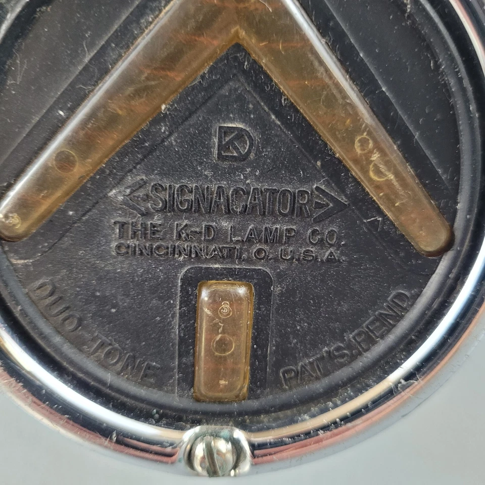 Chevy Ford Olds Dodge Vintage K-D Signacator Duo Tono Años 20 30 Años 40 ¡FUNCIONA! RARO! Foto 3 de 4