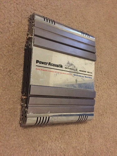 Power Acoustik MT4000 400W Compact Car 