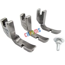 3 Sizes Right Piping Left Cording Foot #31358L For JUKI DDL-555 5550 5600 8300 +