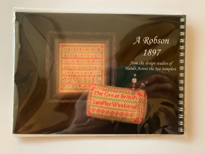 NEU Hände über das Meer Sampler eine Robson 1897 Karte 