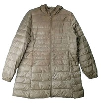 Ochuiya Polyamide Down Feather Filling Puffer Hooded Jacket Women's 3xl