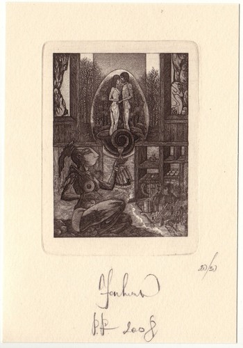 VASYL FENCHAK: Neujahrsgraphik P. F. 2008 - 第 1/1 張圖片