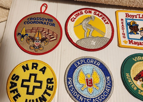 Boy Scout & Other Patches Embroidered Iron On/Sew On Shirts &Jackets Lot of 38 - Picture 5 of 24