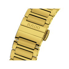 New Rado DiaStar Original Stainless Steel Yellow Dial Men's Watch R12161253 3