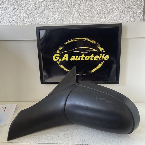 Aussenspiegel mechanisch verstellbar L Opel Corsa 388818 Schwartz manuell